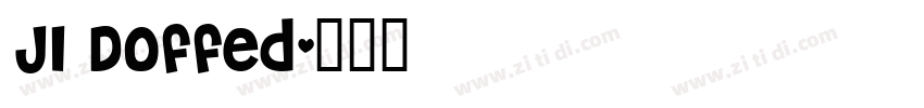 JI Doffed字体转换